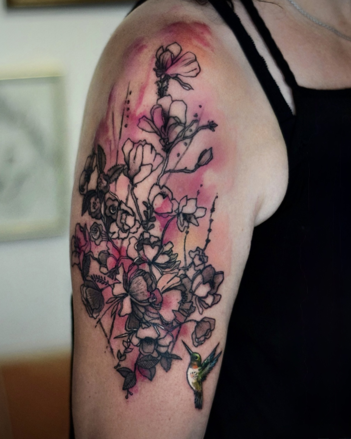 Watercolor Tattoos von Luca Limito im Atelier Voltaire Deggendorf
