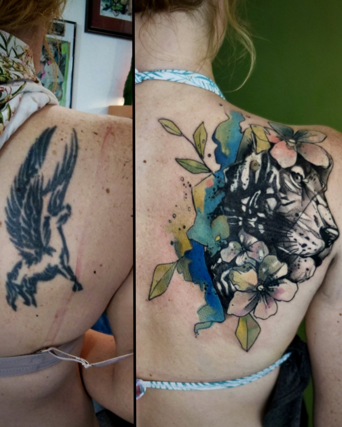 Cover Up Tattoos von Luca Limito im Atelier Voltaire Deggendorf